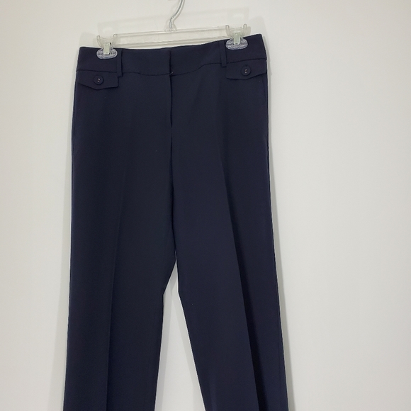 Talbots Petites Navy Stretch Pants, Size 4 - Picture 3 of 10
